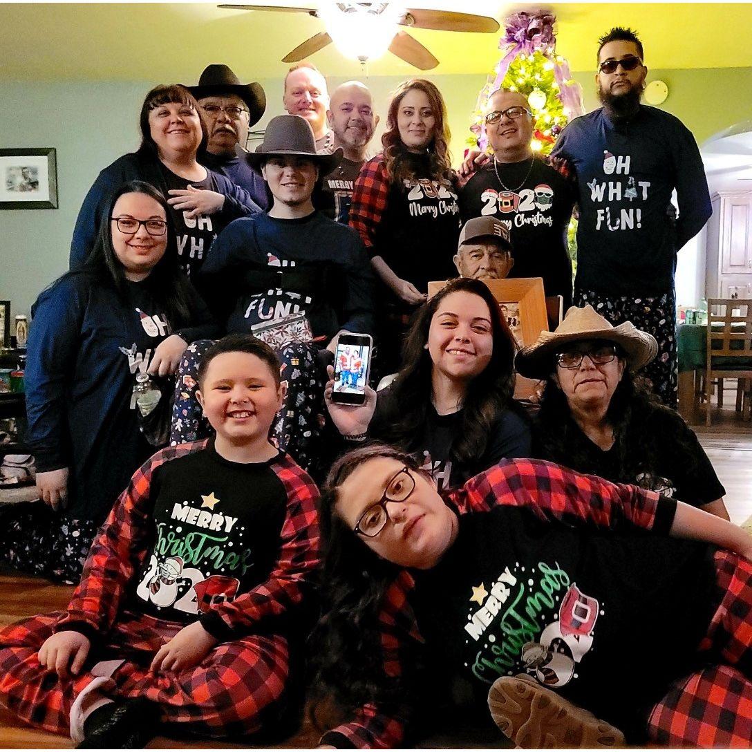 Roland's first Christmas with the Sanchez Family 2020