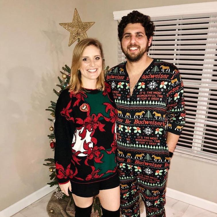 The Annual Ugly Christmas Sweater (or onesie) Party