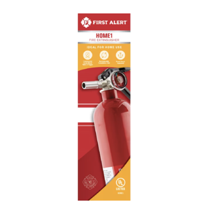 First Alert Home 1-A:10-B:C Residential Rechargeable Fire extinguisher