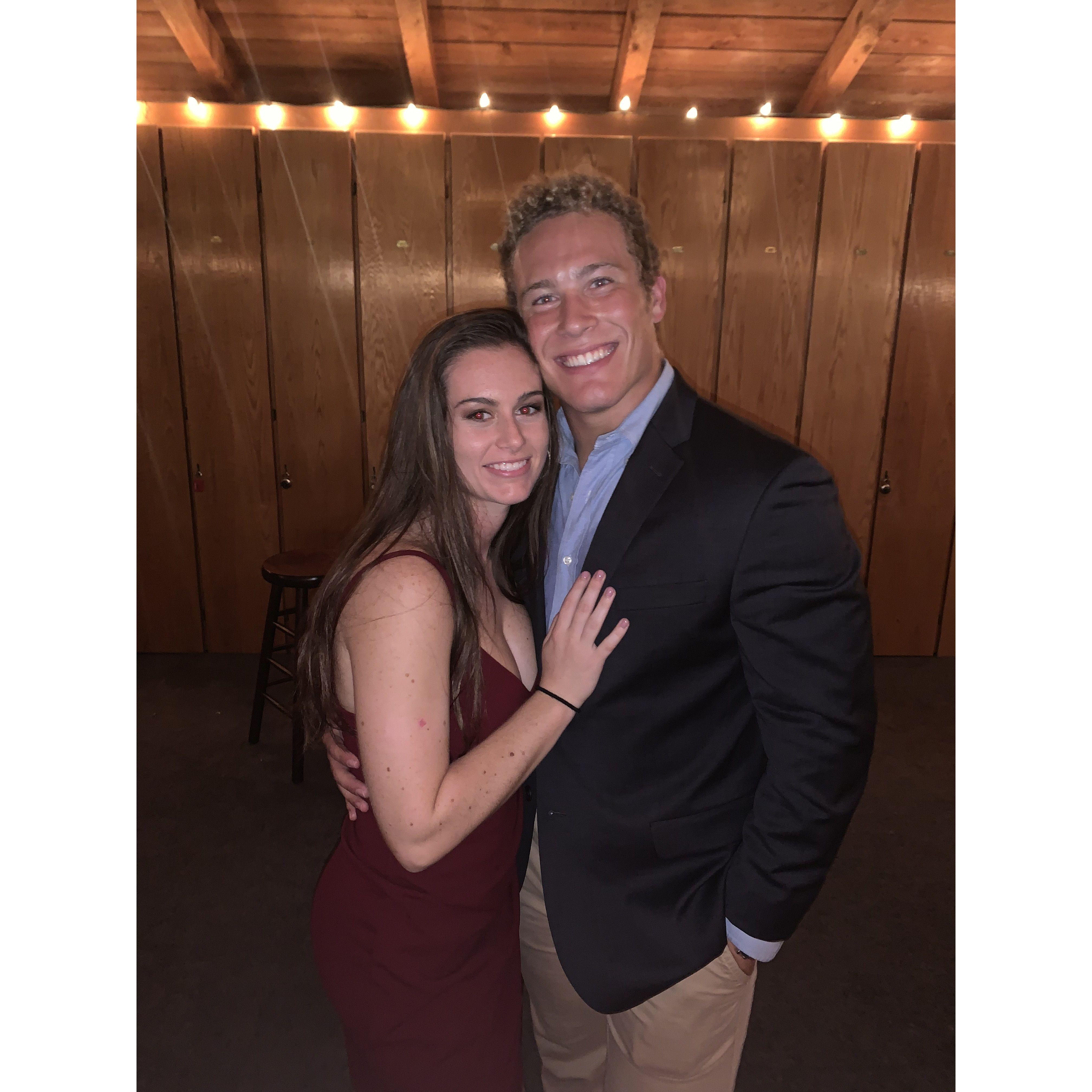 This is the first wedding Kyle and Allison attended together and the first time Allison met Kyle's family. Kyle's dad said he had never seen Kyle dance so much before :)