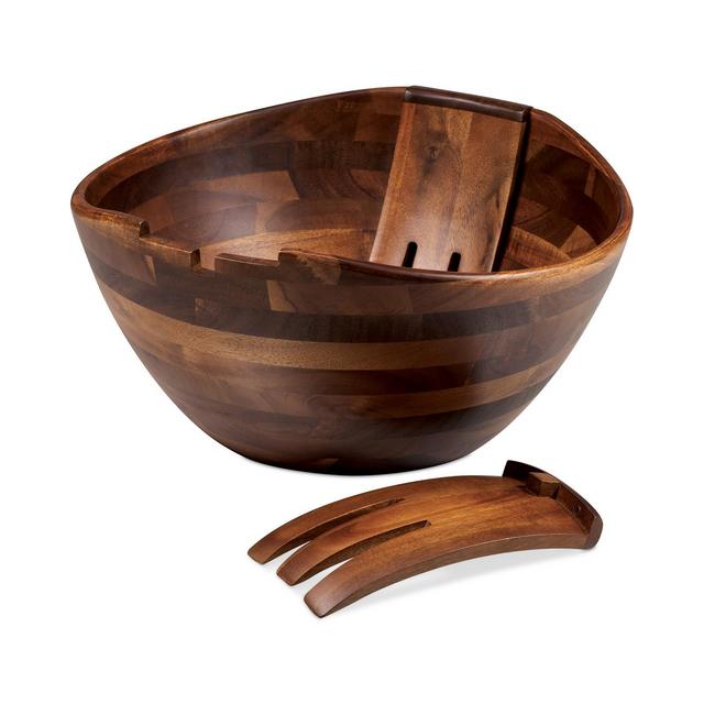 Heritage Collection by Fabio Viviani Acacia Wood 3-Piece Salad Set
