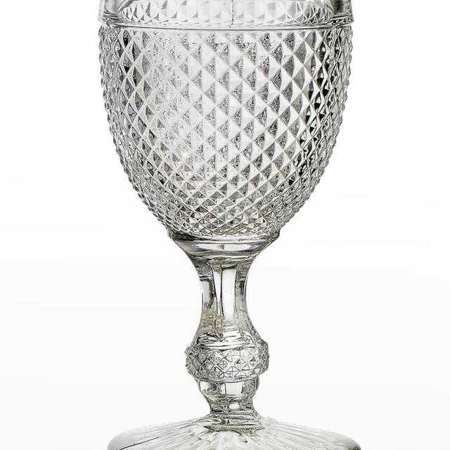 Bicos Clear Water Goblet Glass