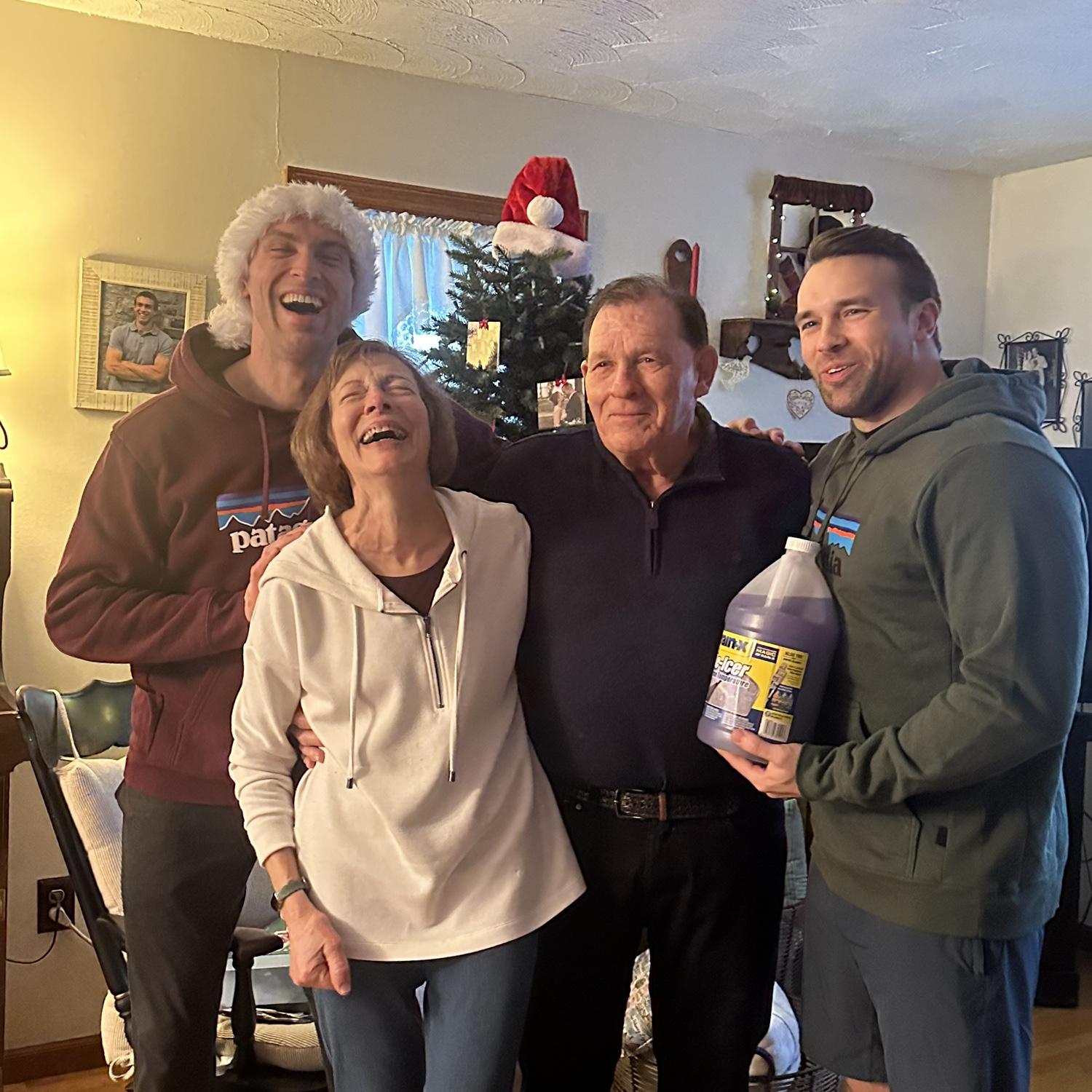 Our first Christmas together in Mohawk NY!