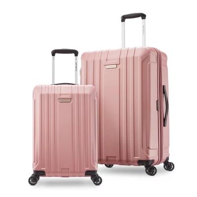 Samsonite New Castle Hardside Spinner Luggage 2-Piece Set (PINK)