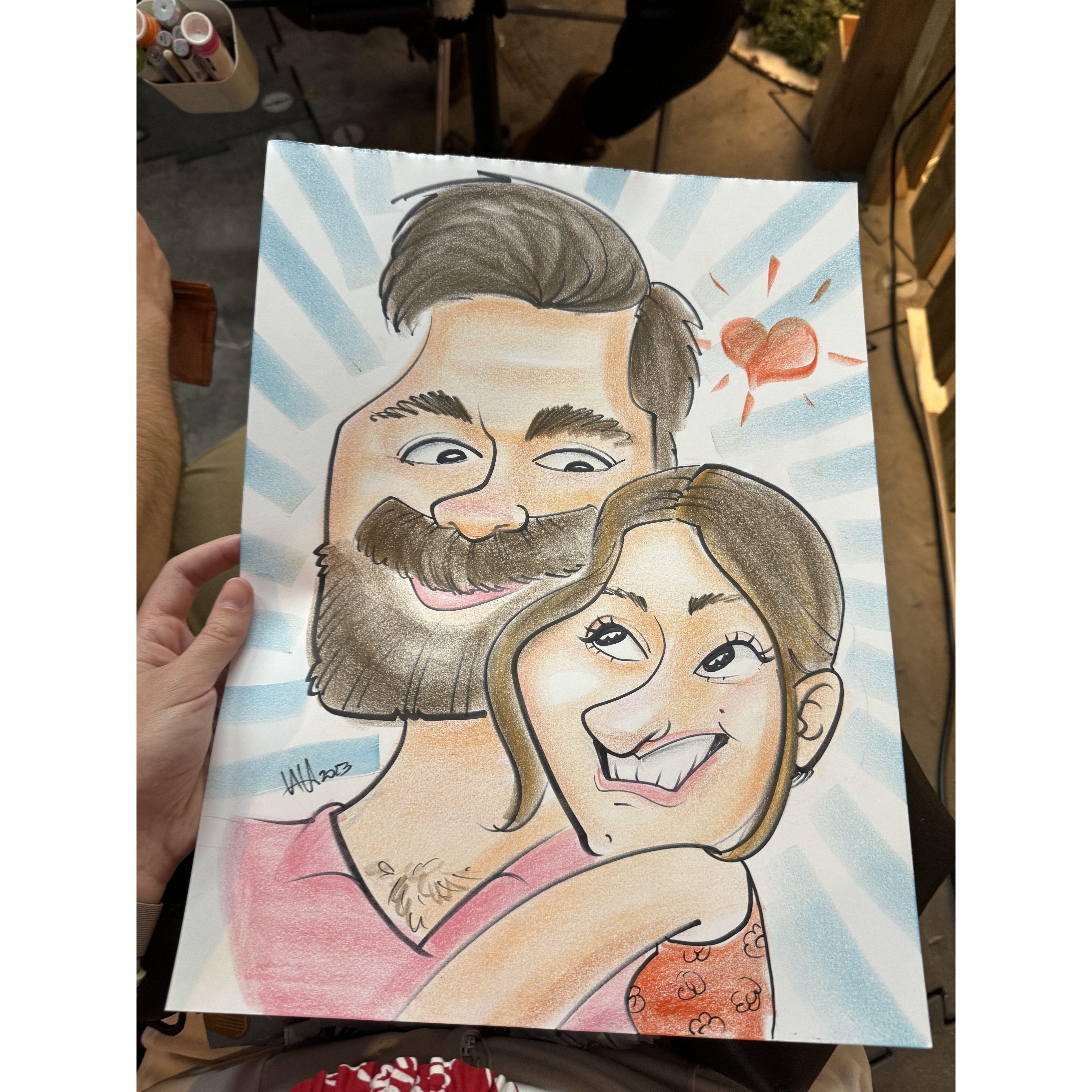 2nd annual caricature drawing