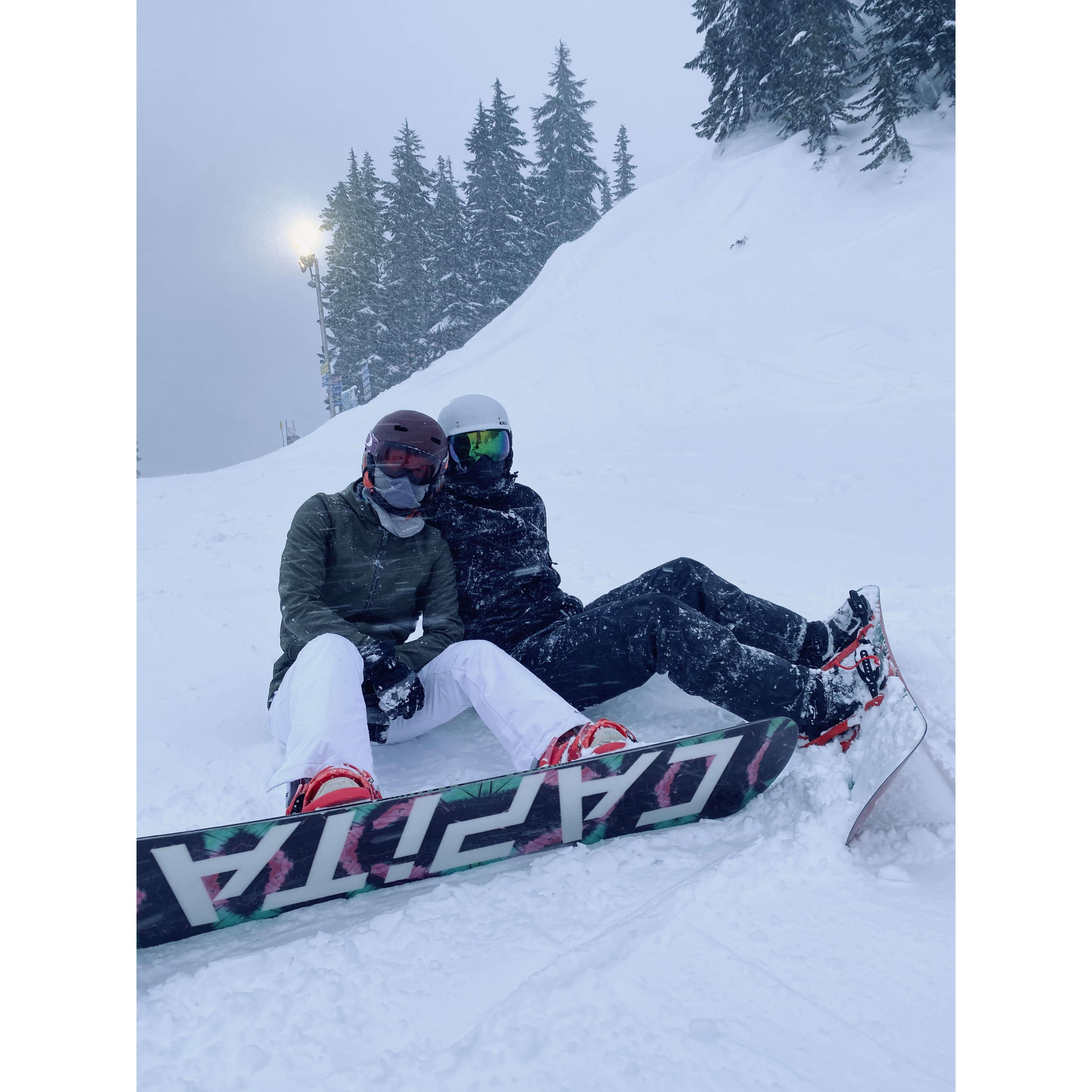 One of many days at Stevens Pass.