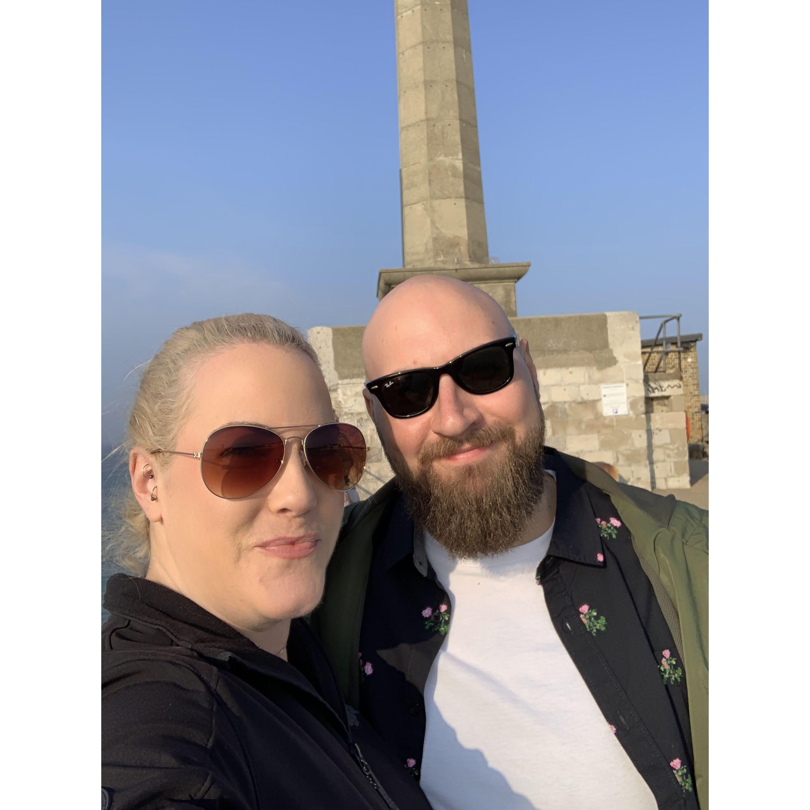 Our first day trip as a couple to Margate, March 2019
