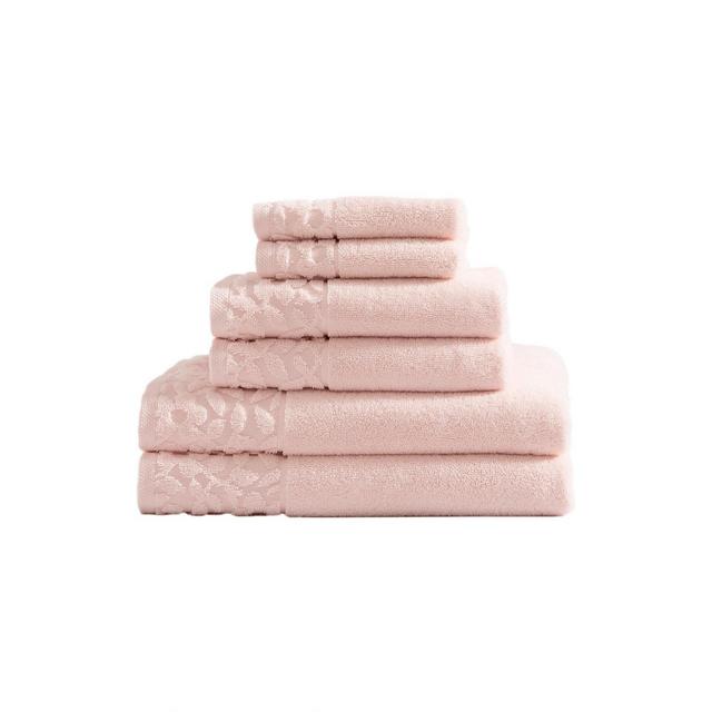 Laura Ashley Marilyn Cotton Terry 6 Piece Bath Towel Set