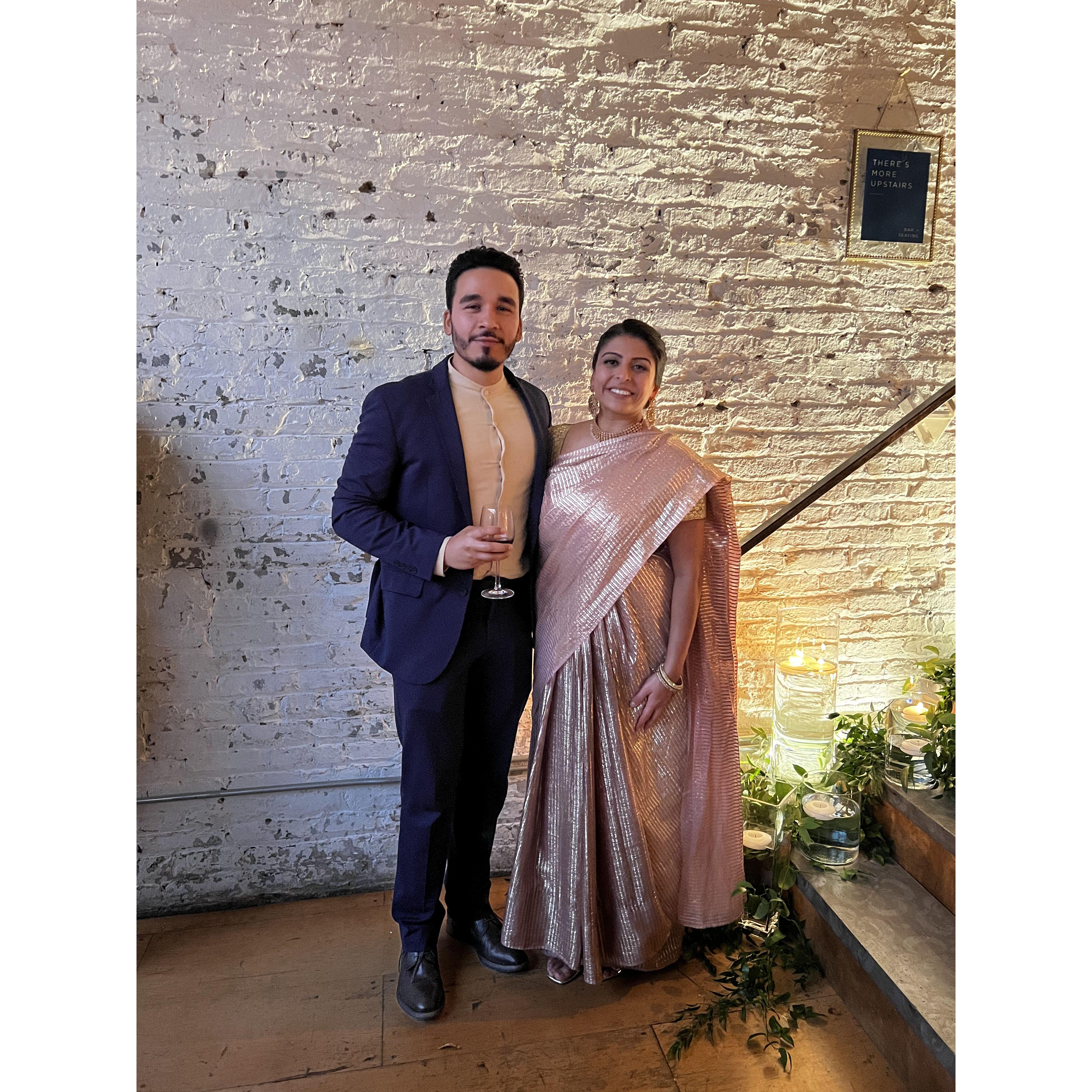 Wedding fun together!