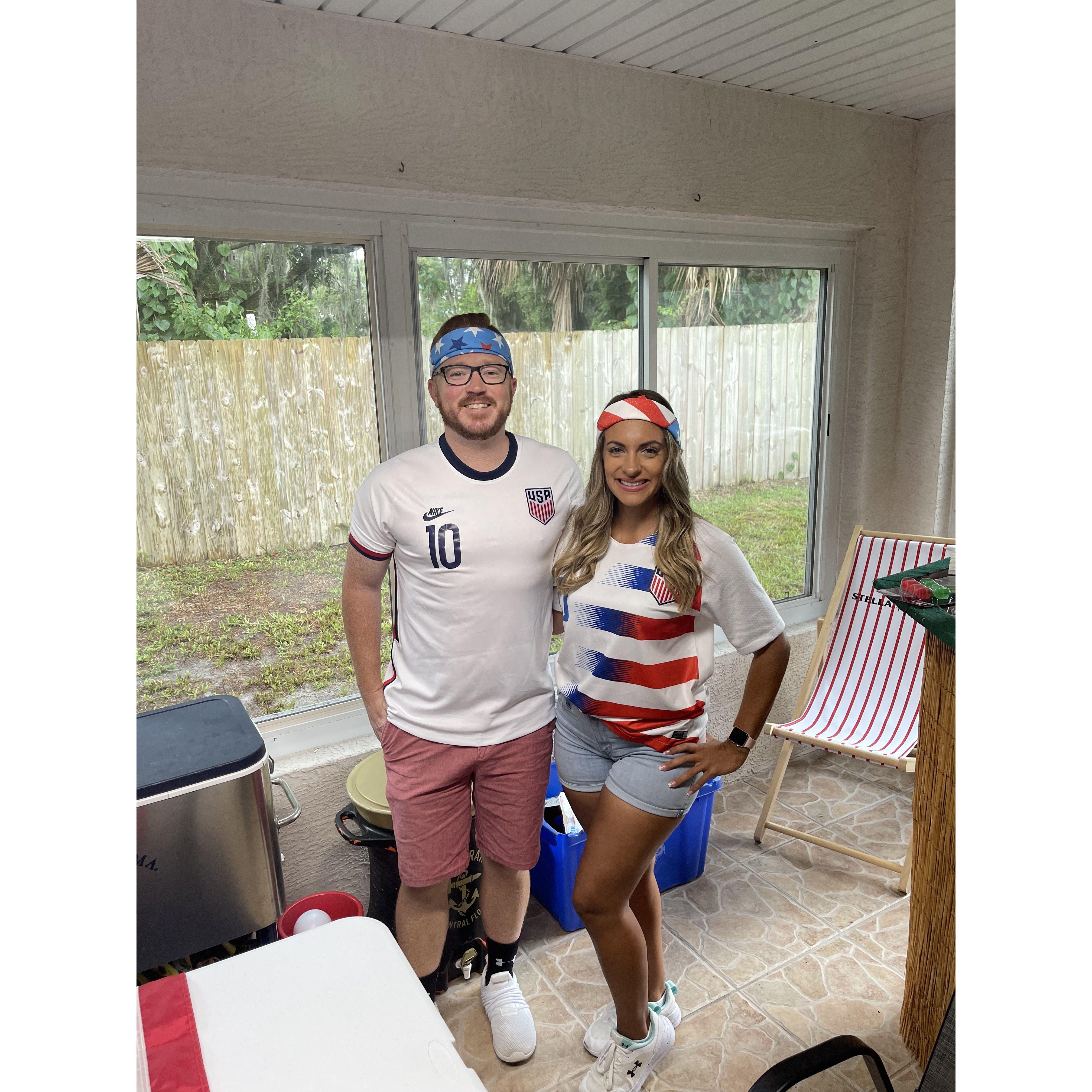 Flip cup champs!