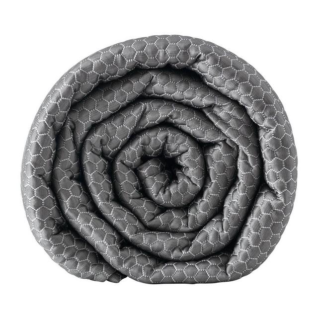 20lbs Cooling Weighted Blanket Ice Gray - BlanQuil