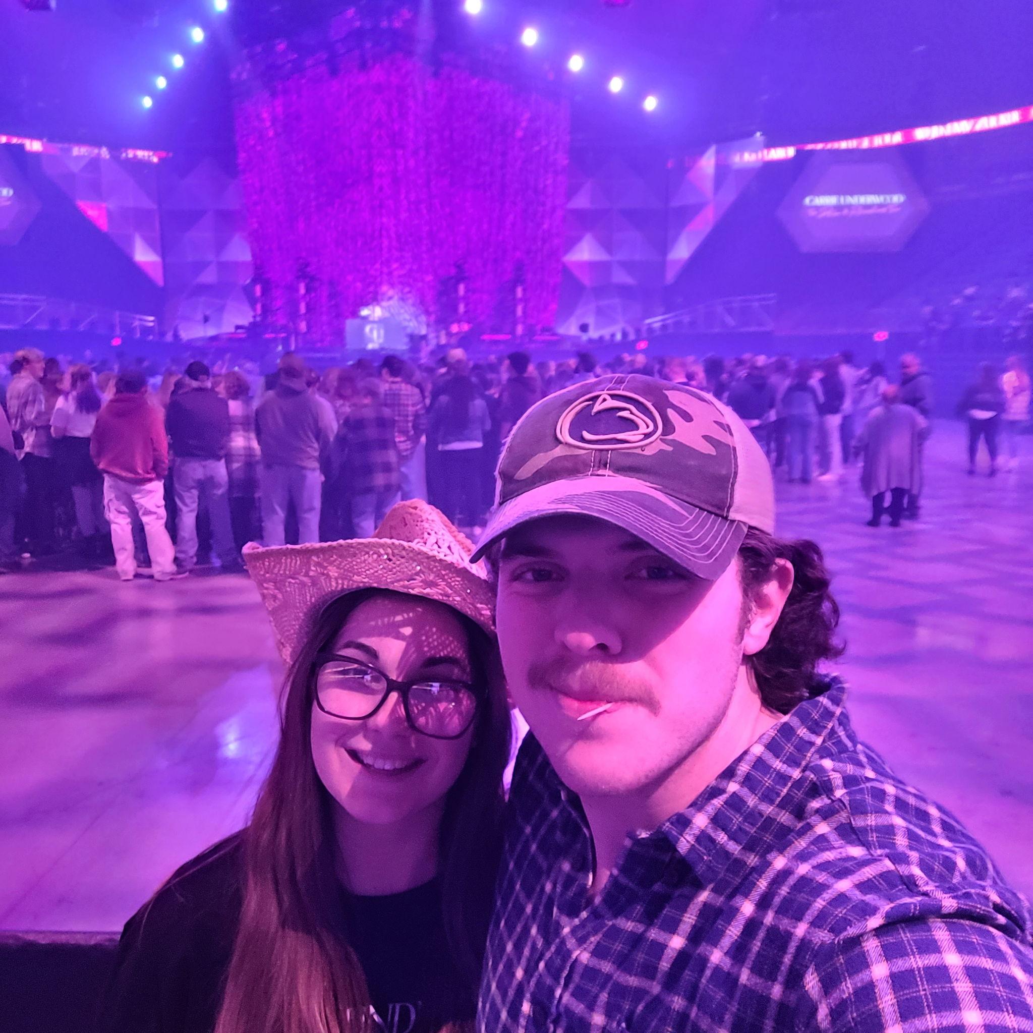 Dylan and Hannah`s 1st Concert Together! Carrie Underwood February 10th 2023!