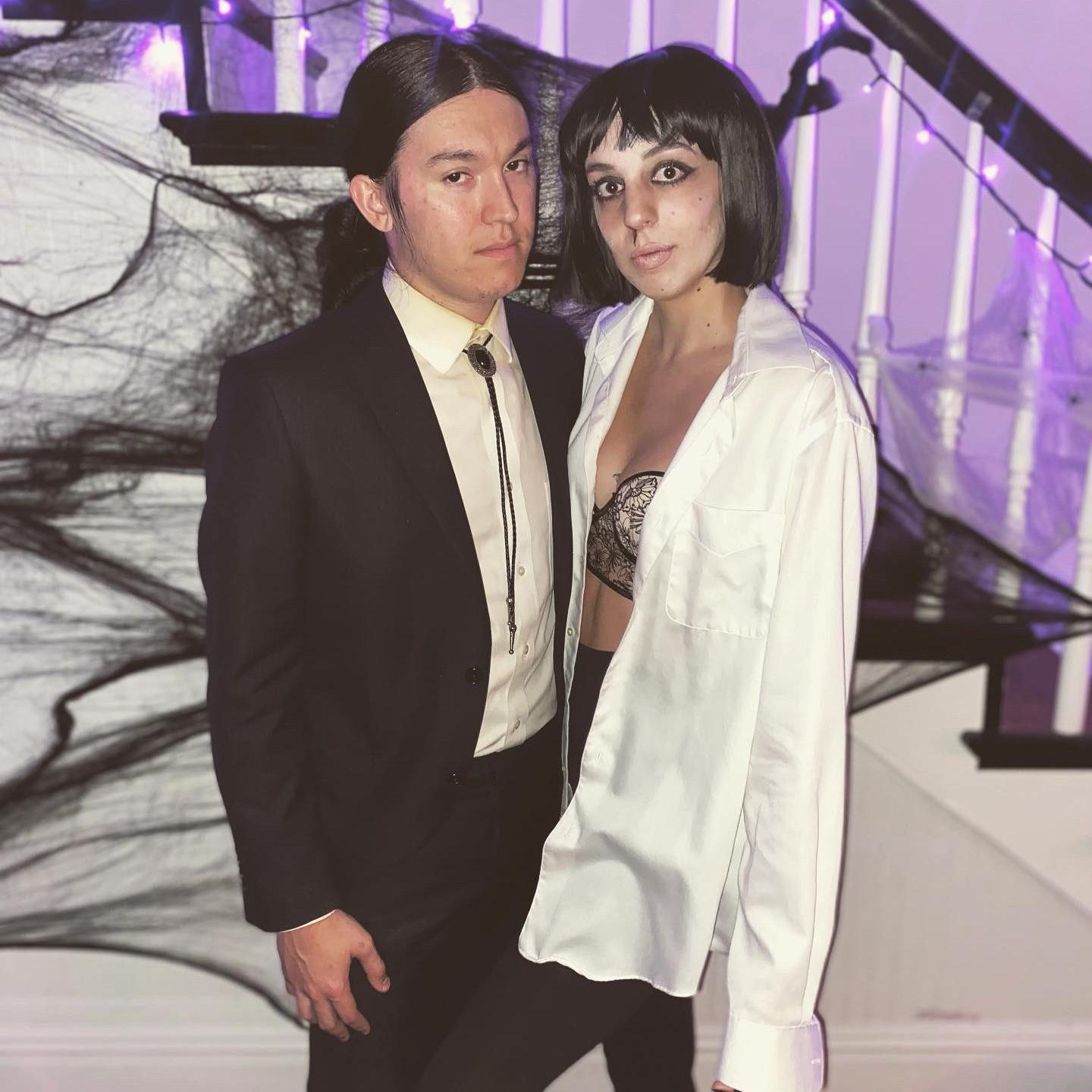 Our first Halloween 👻 Pulp Fiction