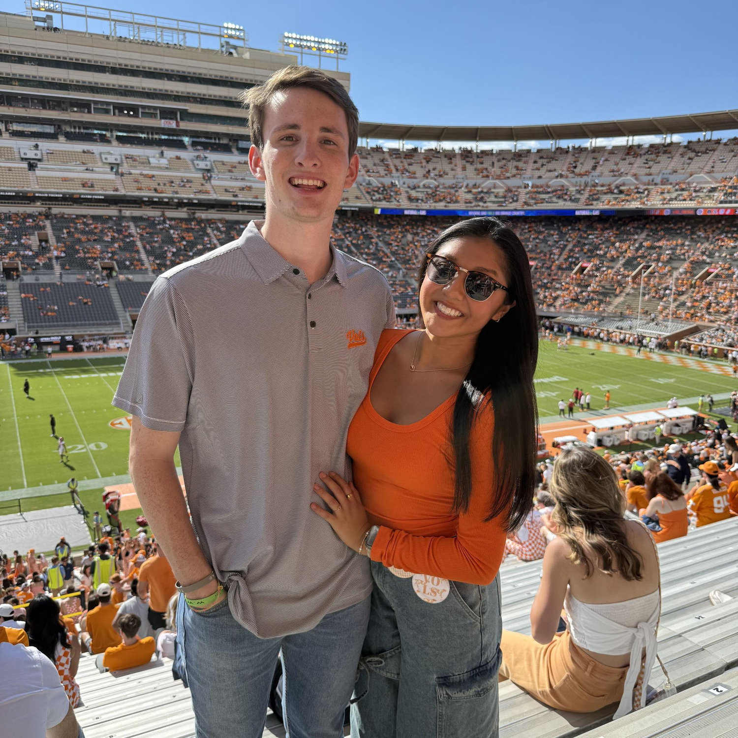 One of our last home games as a student! #idontwanttoleave