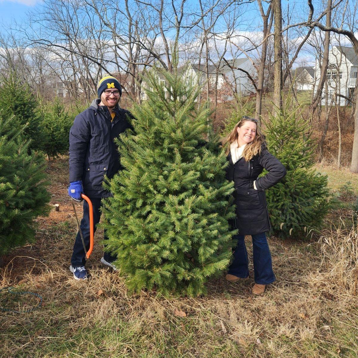 December 2024 - Got our first real Christmas tree together