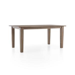 Basque Grey Wash 65" Dining Table