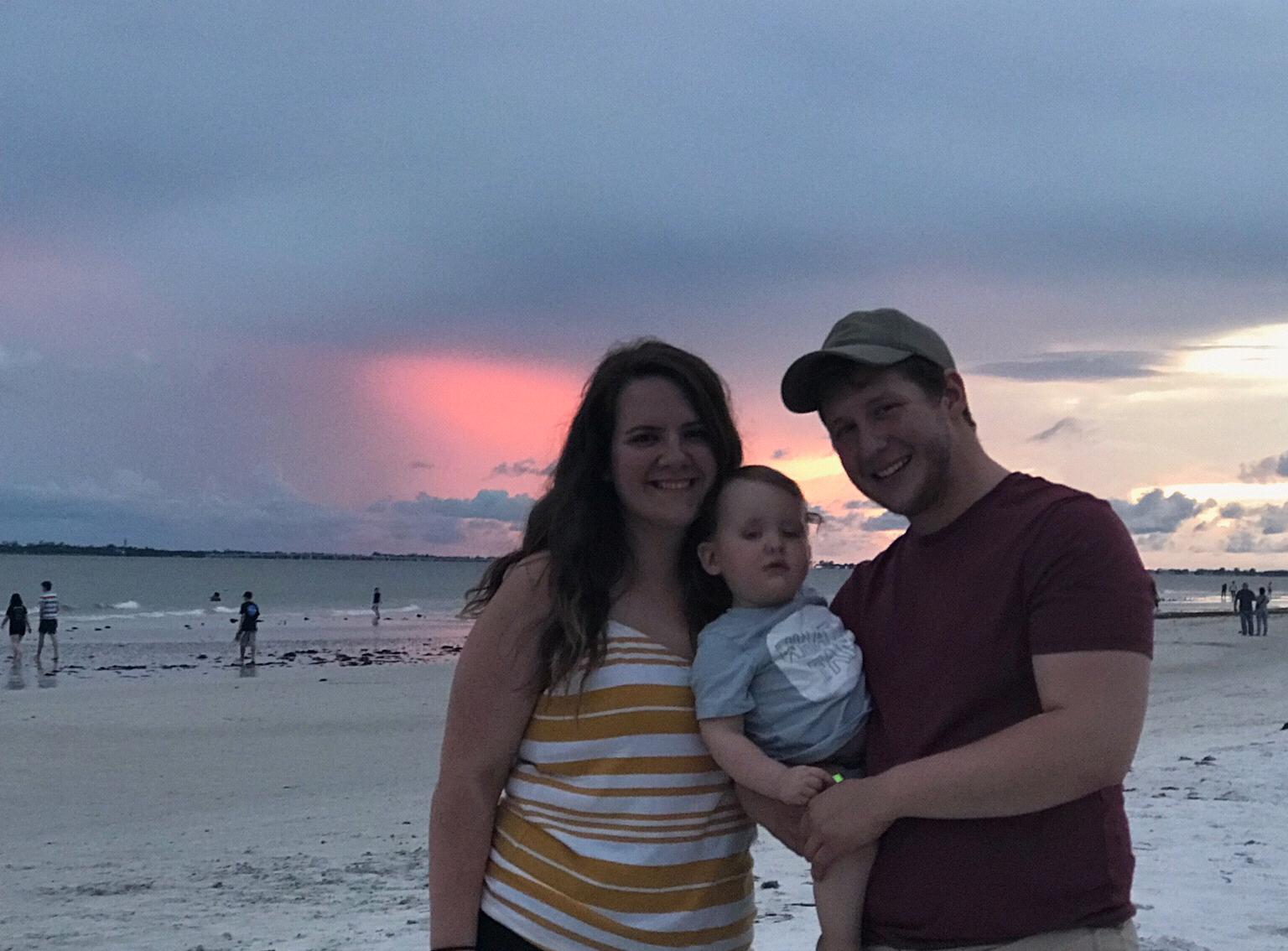 Our first vacation as a family!