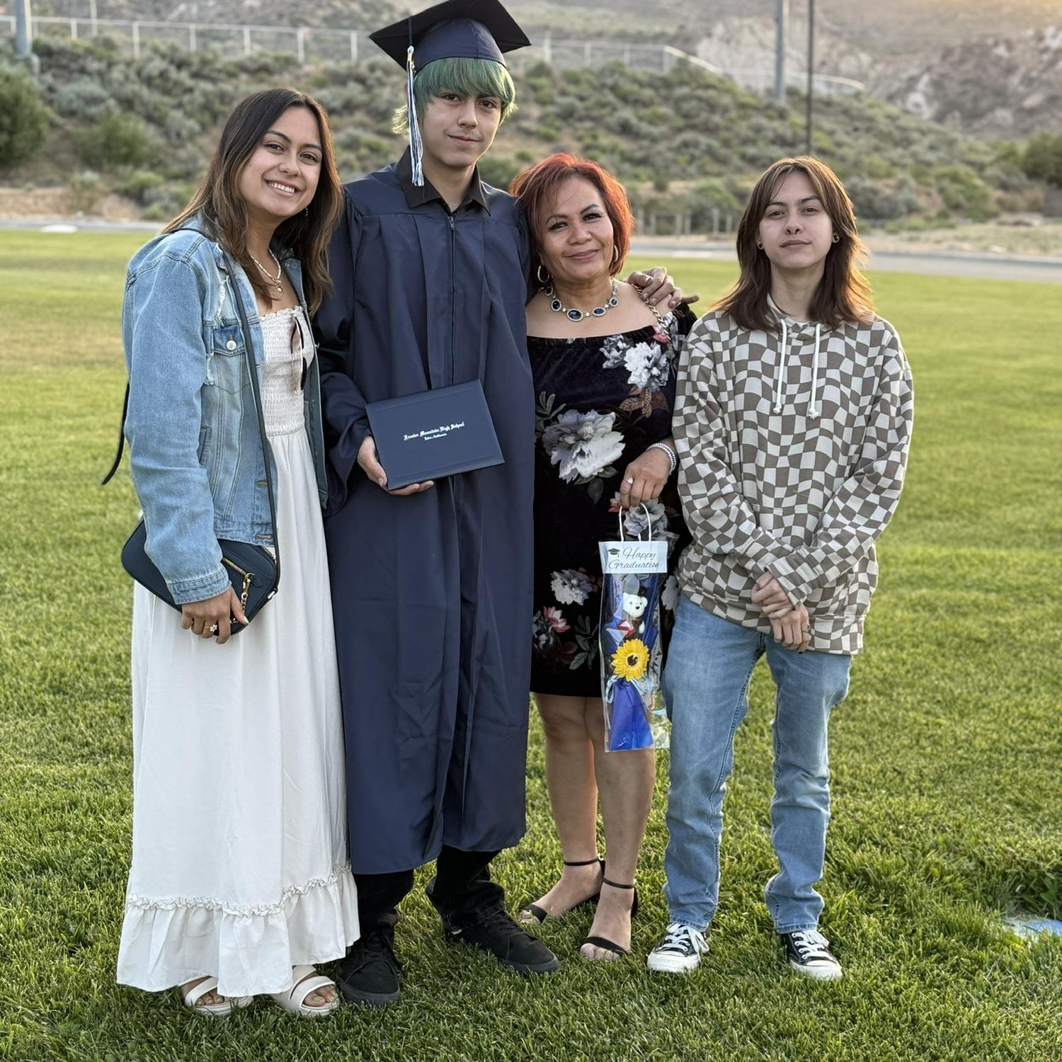 Raegan’s little brother Ian's high school graduation May 2025