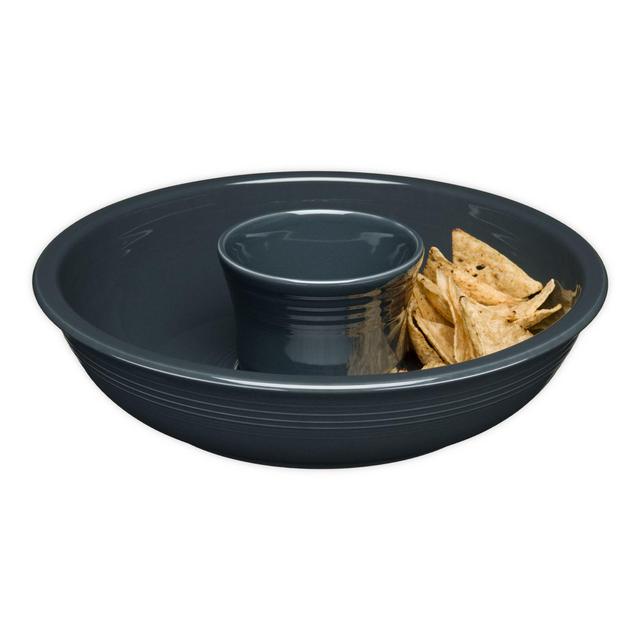 Fiesta® Chip and Dip in Slate