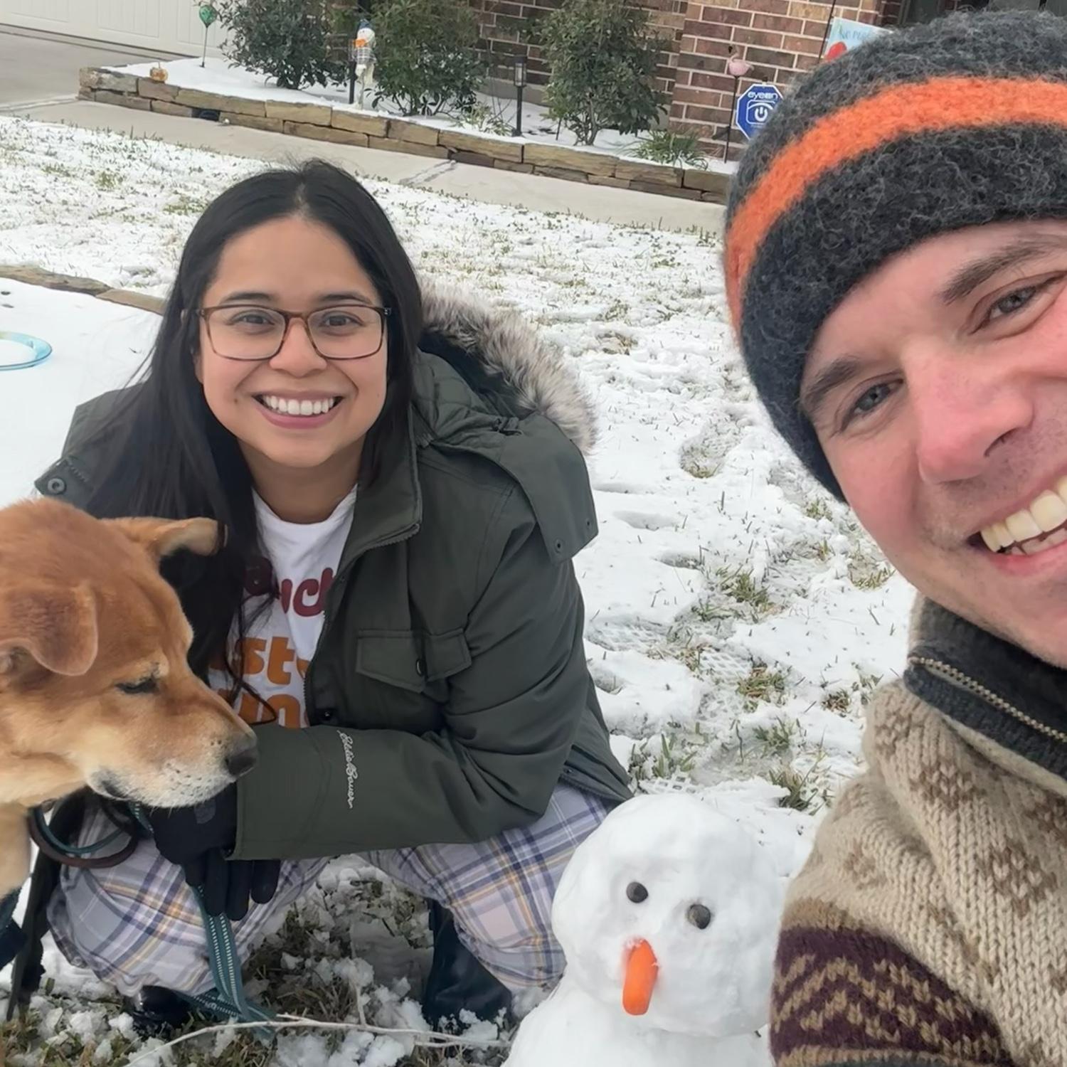 Our family! Minus snowman