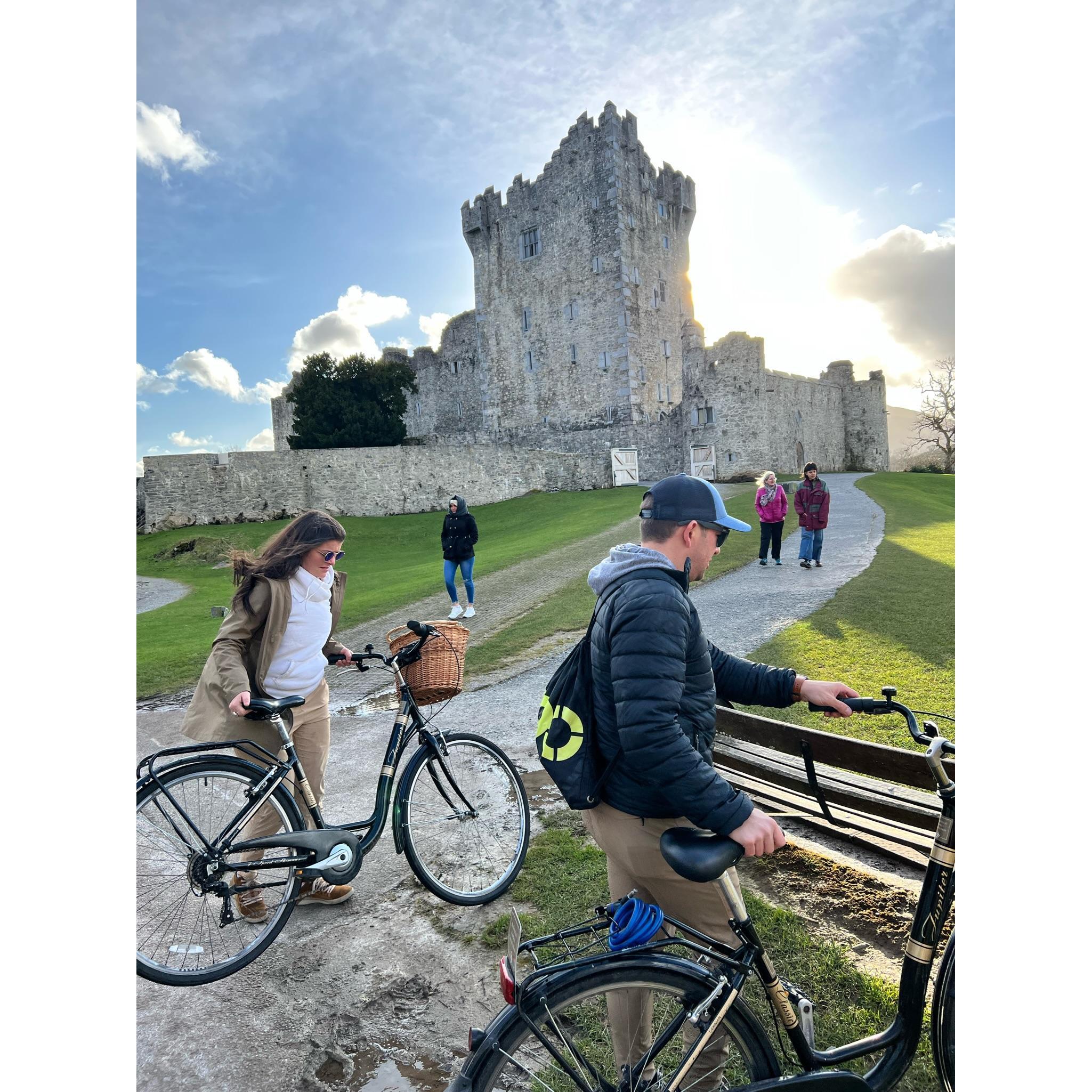 Ross Castle in Killarney, Ireland