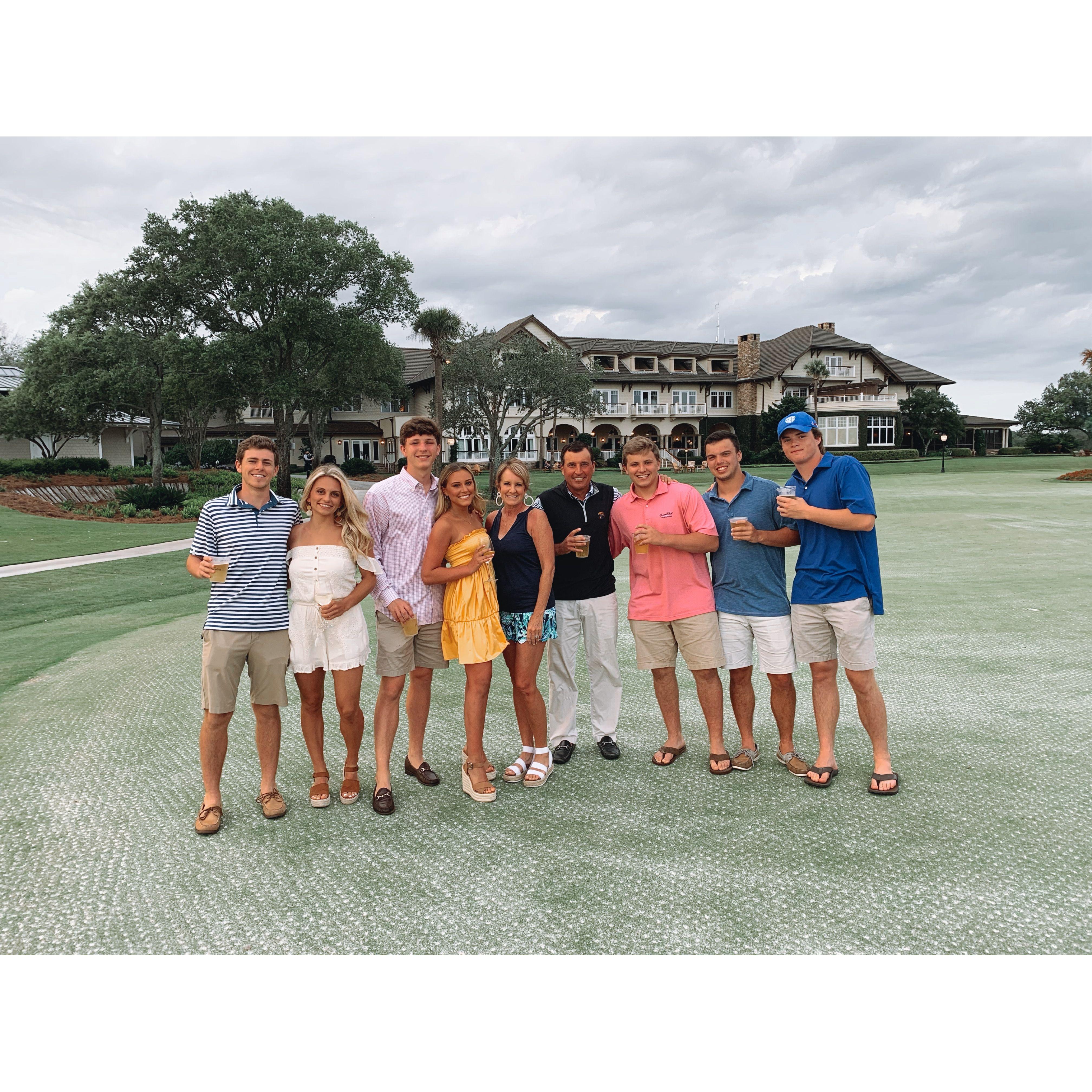 Sea Island family trip