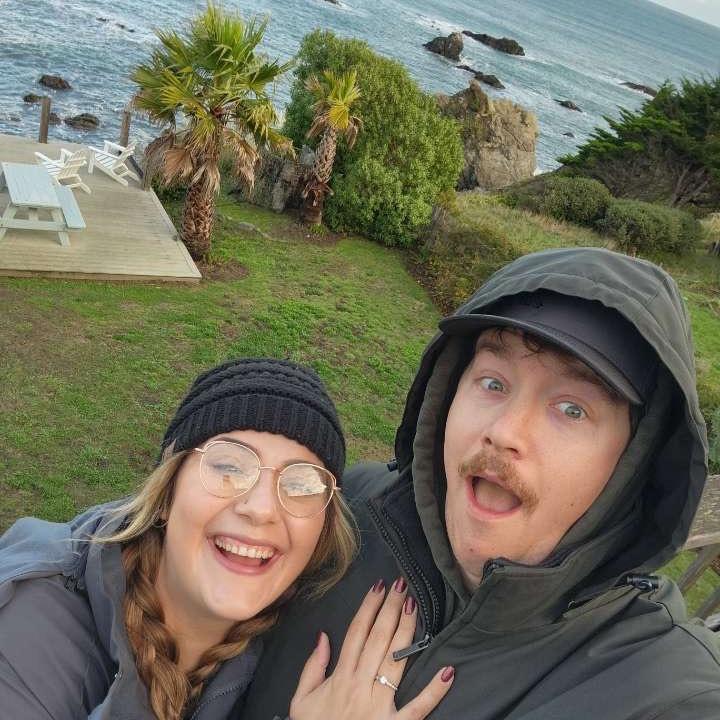 The day Toby popped the question!