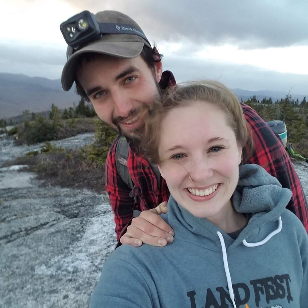 One of our first hikes together!