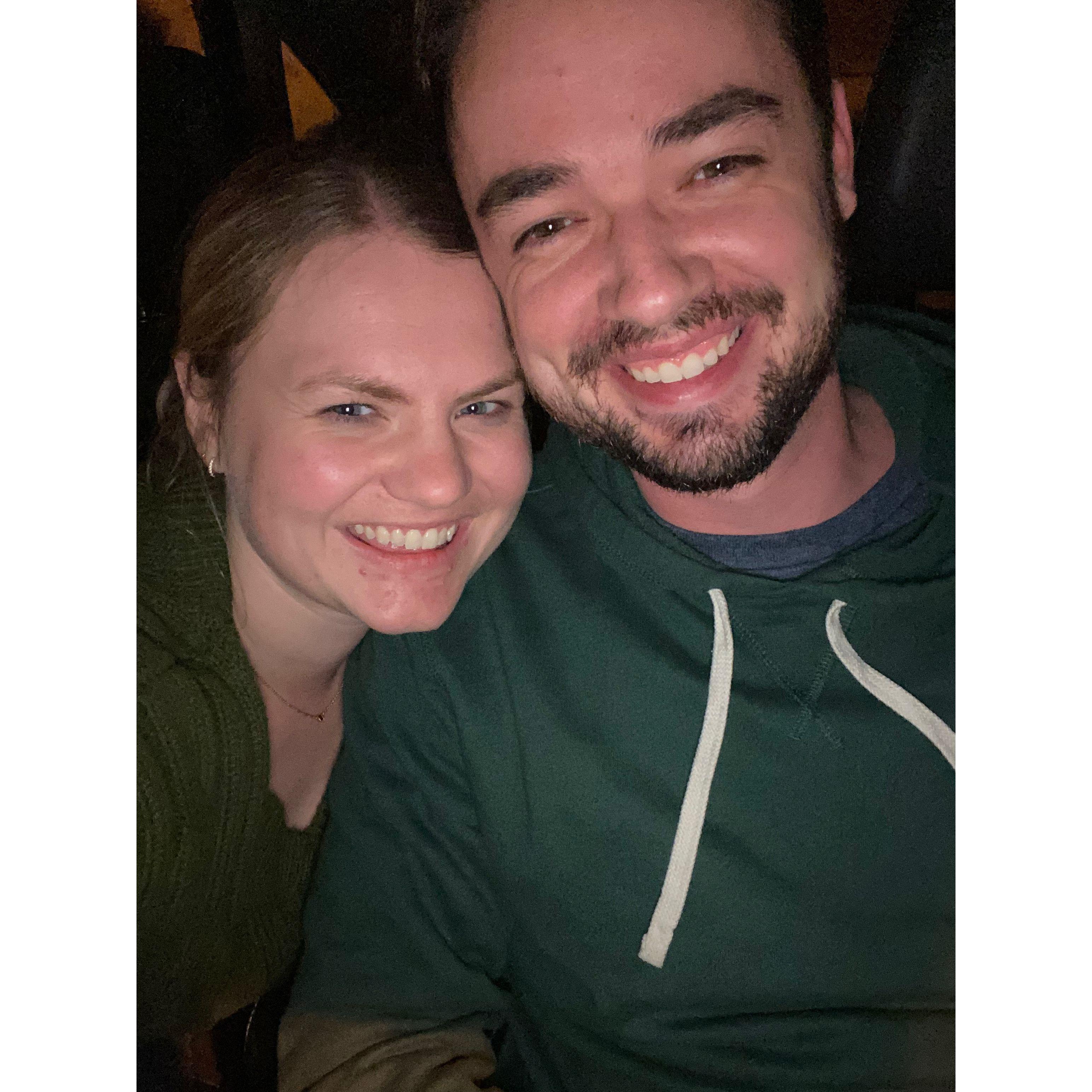 Our first picture together