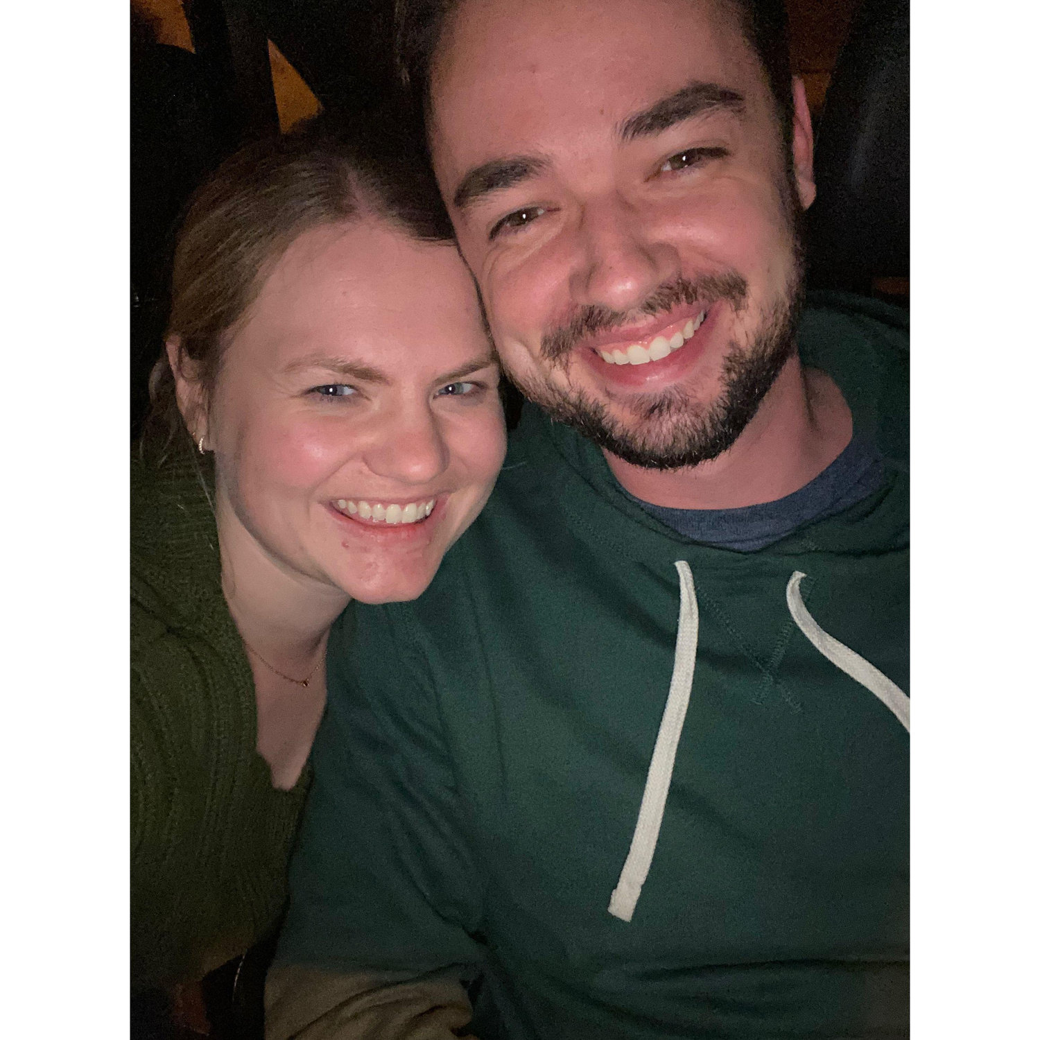Our first picture together