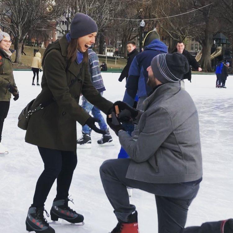 He asked and she said YES (about time)!