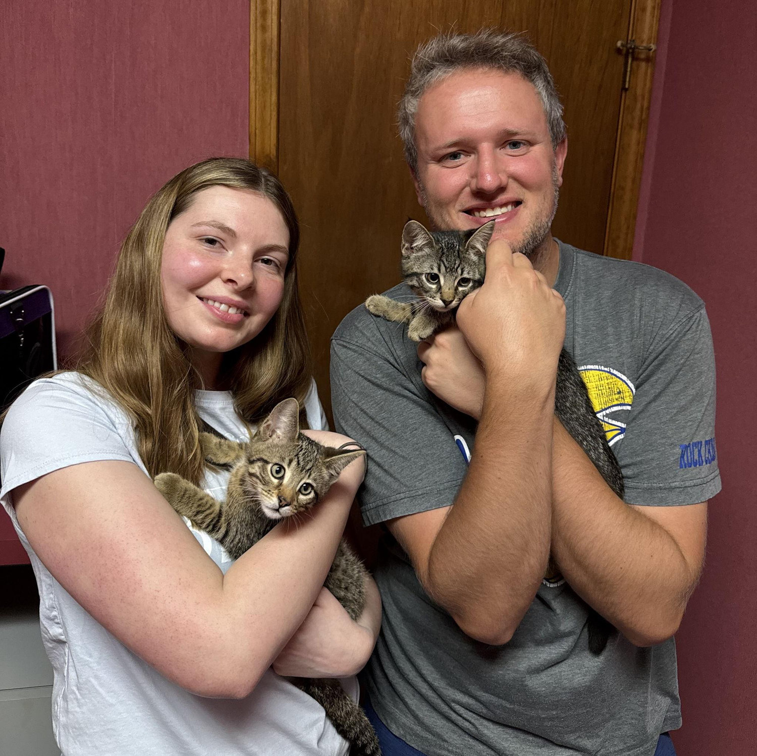The day we adopted Gibson and Josie - these two babies have made our lives so much more fun!
