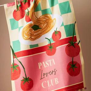 Pasta Lovers Club Dish Towel