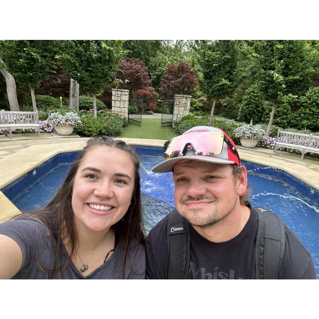 Our first time at the Dallas Gardens.