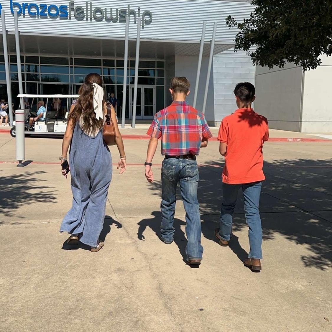 Nothing makes my heart happier than going to church as a family