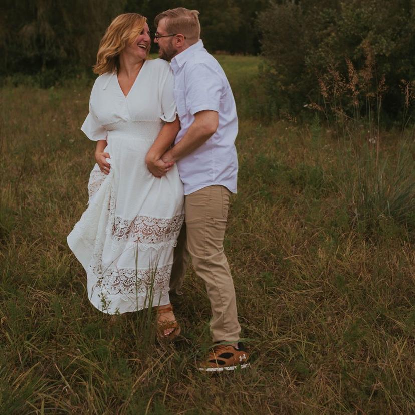 Engagement photoshoot at White Lake in New Jersey. August 2025