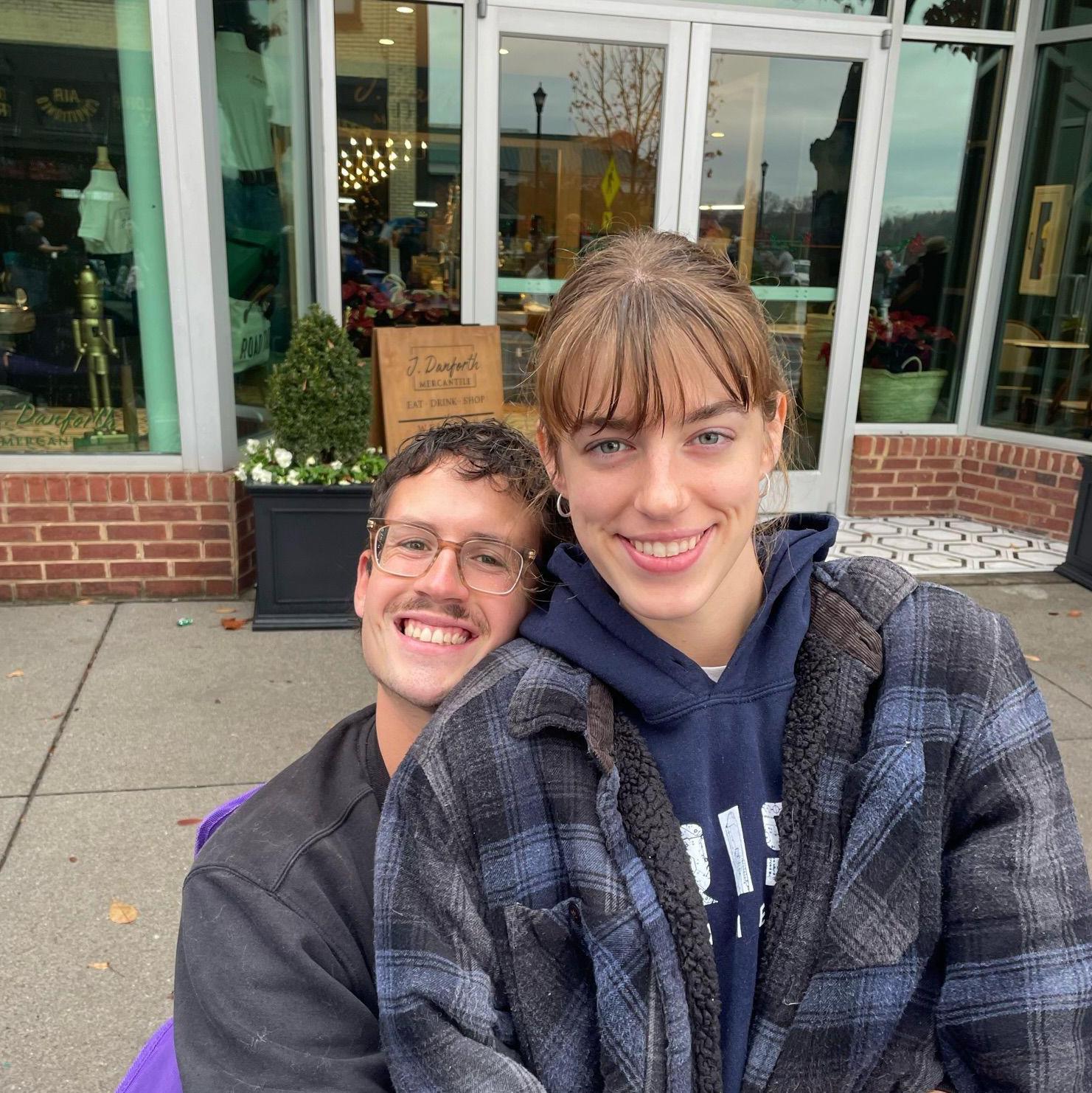 John-Luc and Grace at the Blount County Christmas Parade. This is one of John-Luc's favorite photos of the two of them.