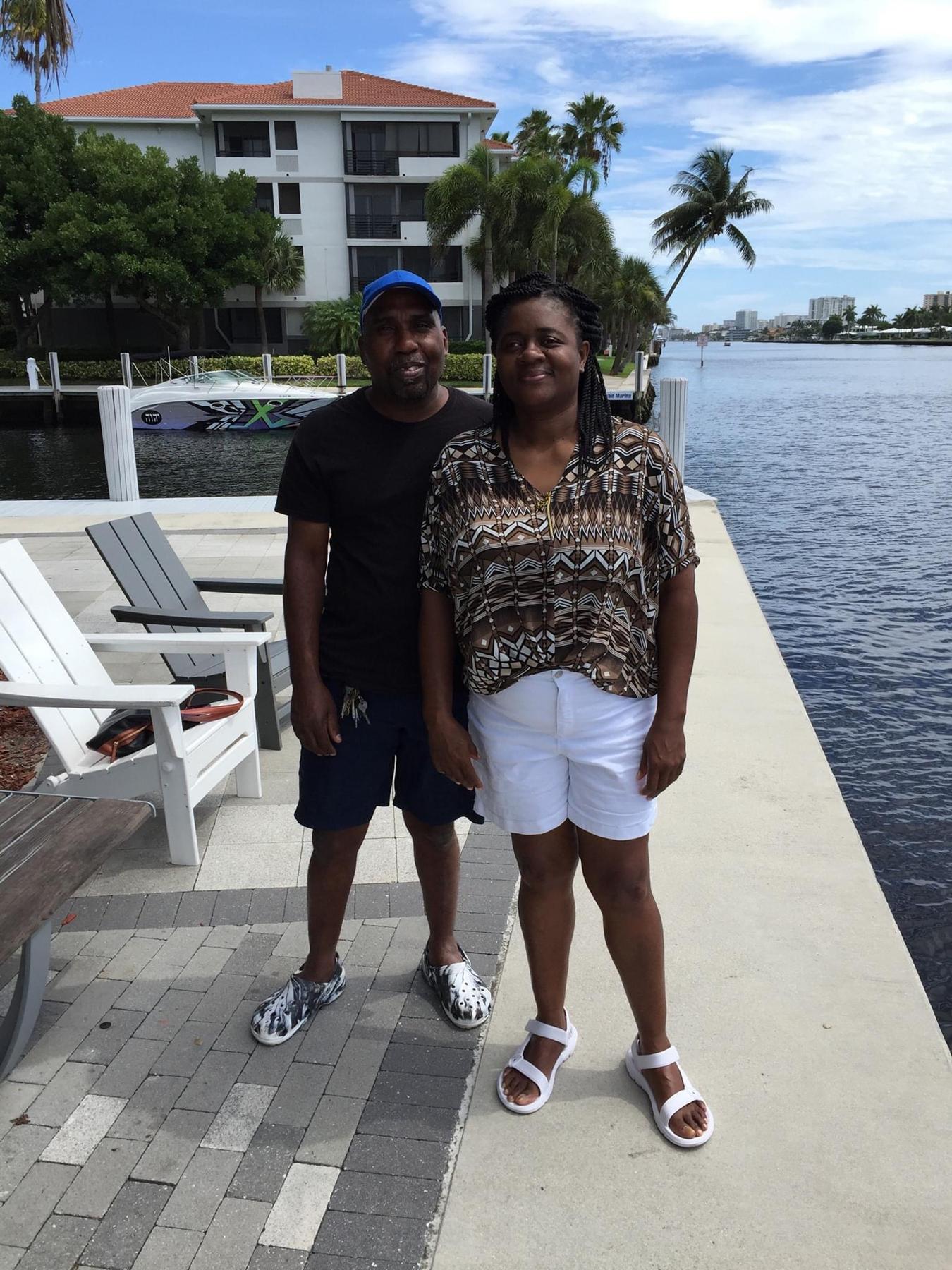 Out in Florida visiting Margaret’s son.