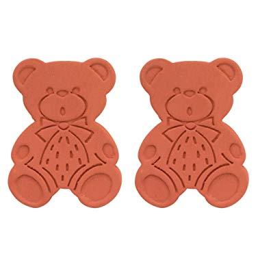 Brown Sugar Bear Original Brown Sugar Saver and Softener, Terracotta, Set of 2