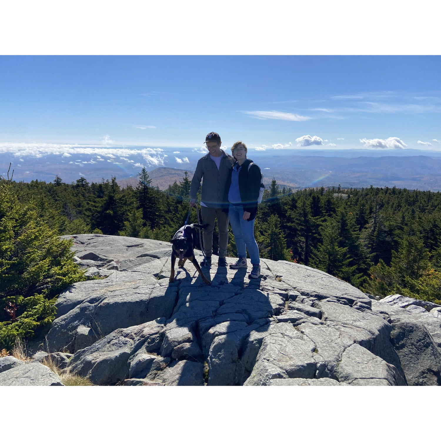 Tuukka towed us to the top of Mt. Kearsarge!