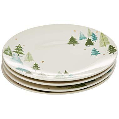 Lenox 880068 Balsam Lane 4-Piece Dinner Plate Set