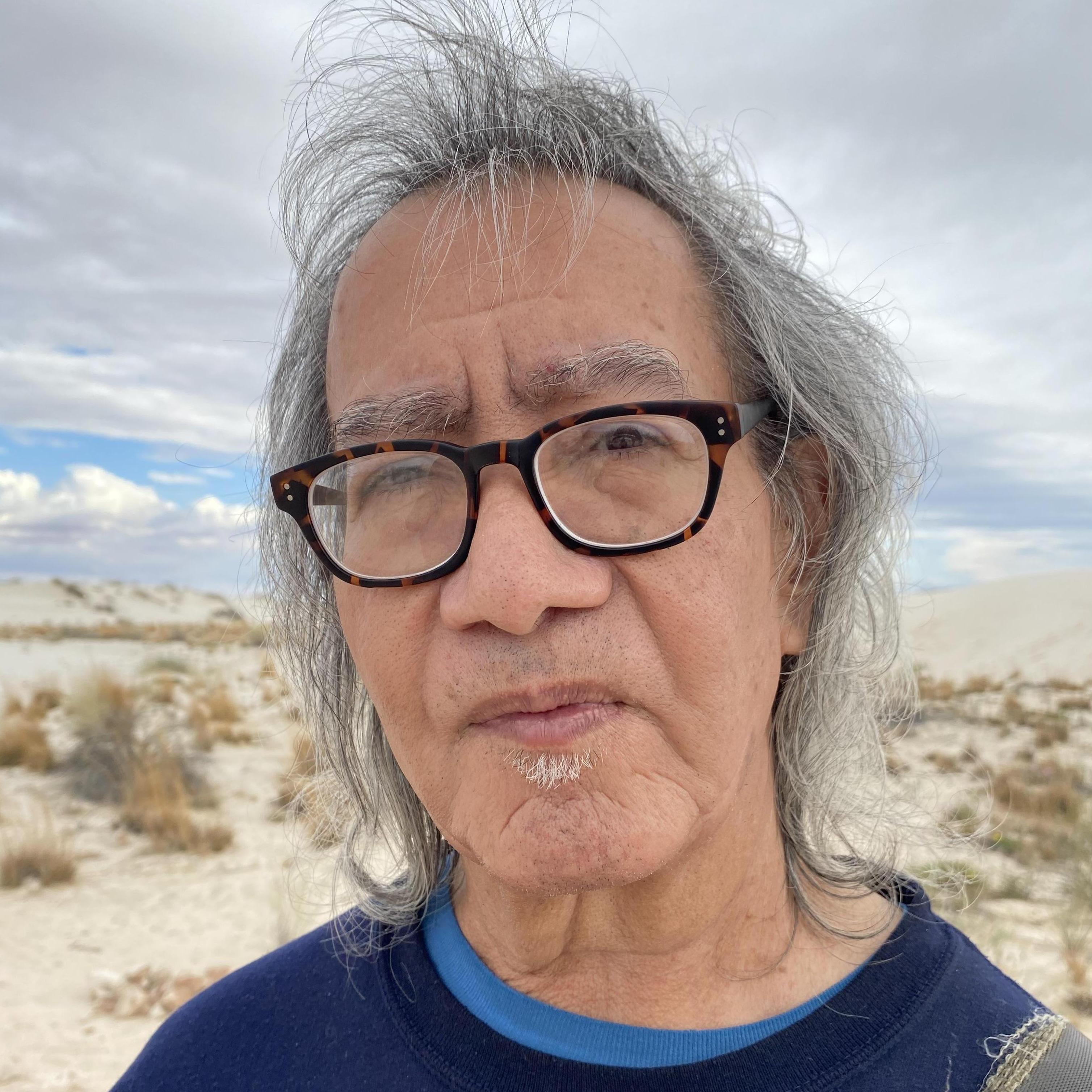 Juan chillin' at White Sands