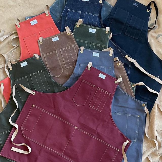 Workshop Apron w/ Crossback Ties