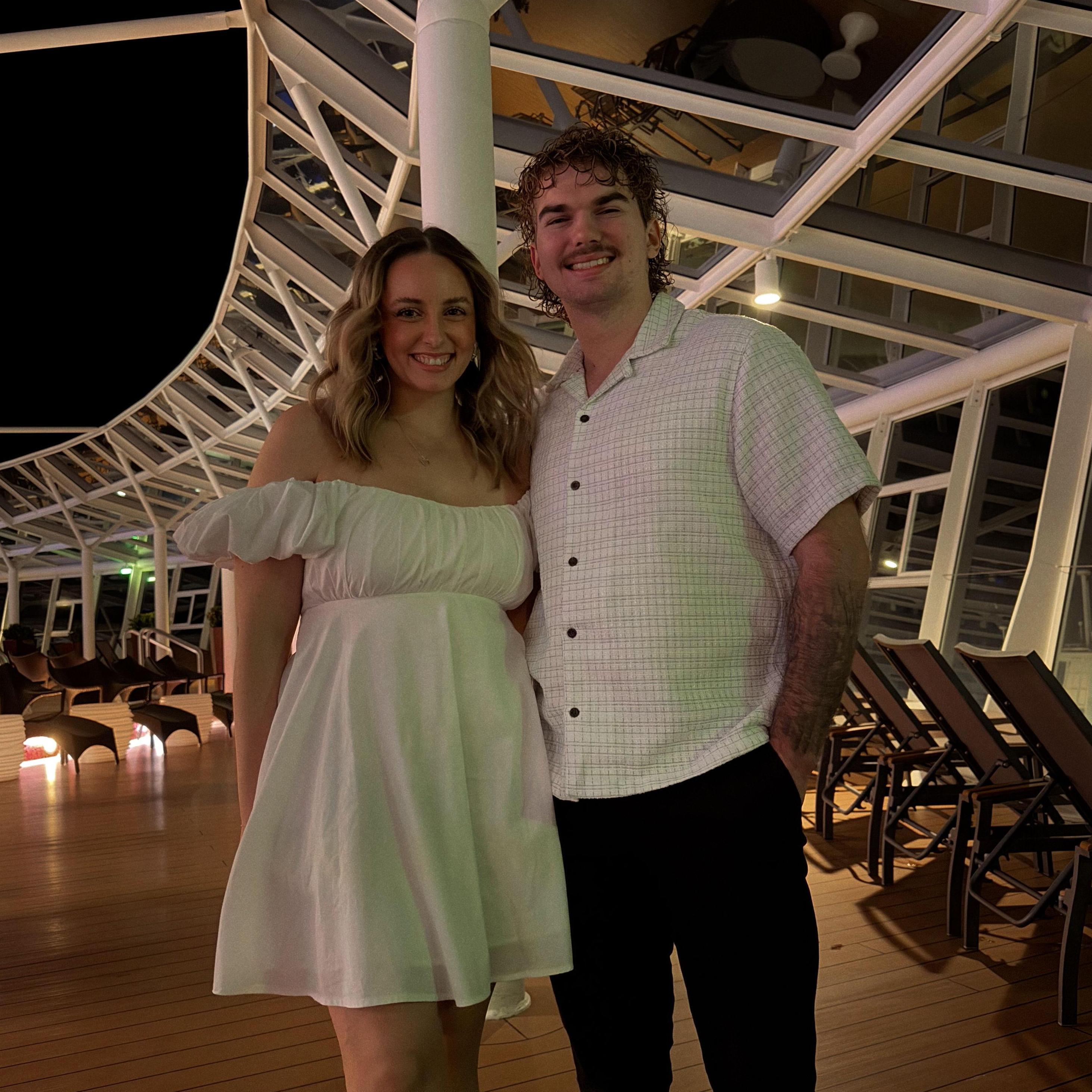 December 29, 2024: Our one year anniversary cruise!