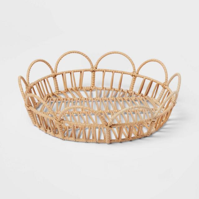 12" Woven Serving Basket - Threshold™