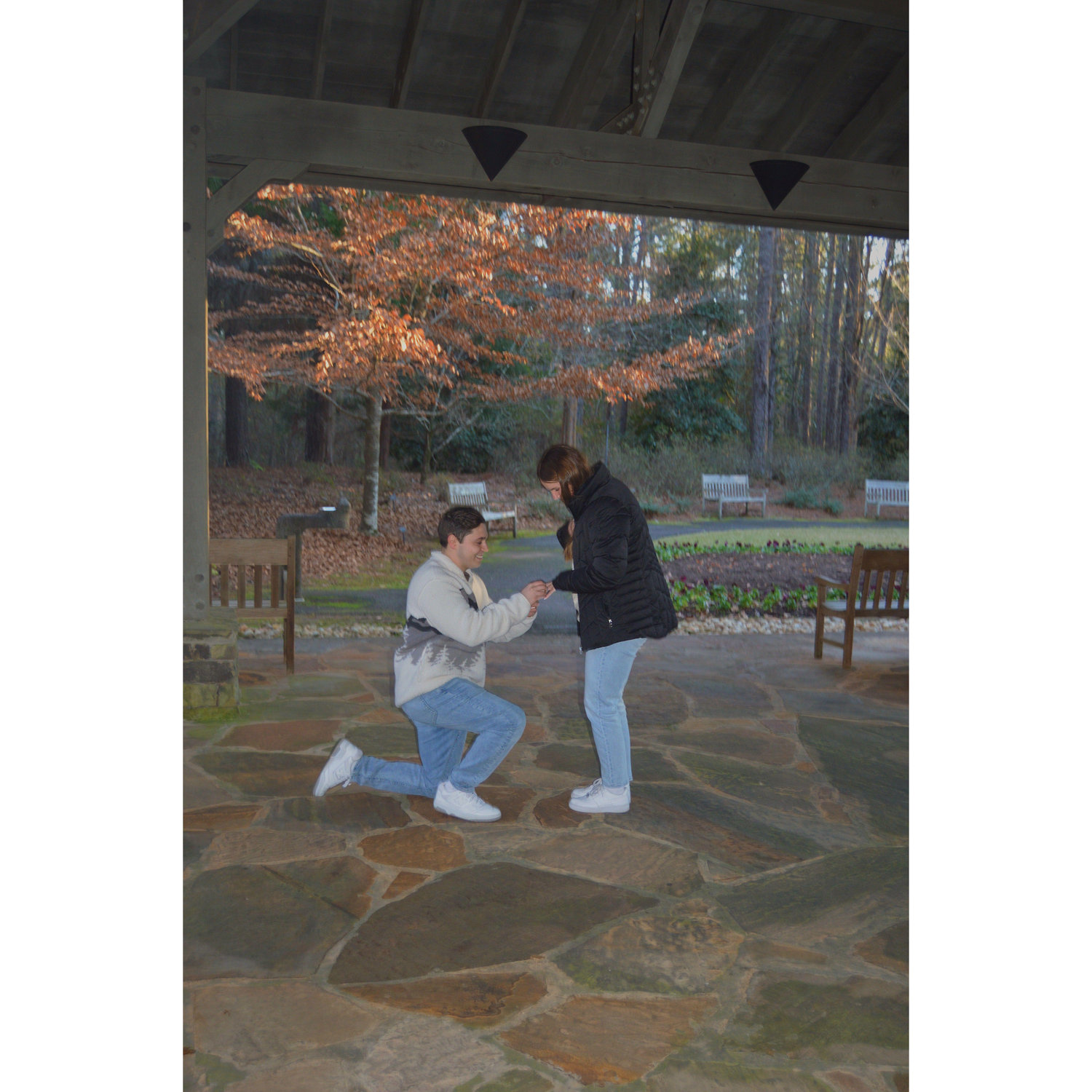 Where I said "Yes!"