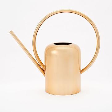 Modern Watering Can, Copper
