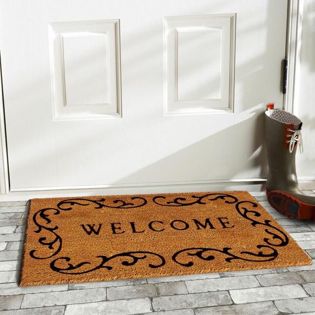 Sladkowski Welcome Non-Slip Outdoor Door Mat