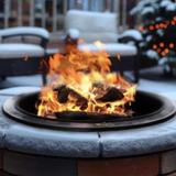 Renault Winery Fire Pit and Cabana