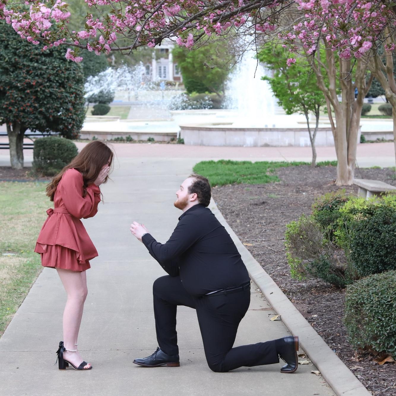 “Will you marry me?”